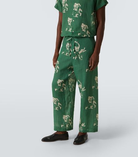 Pantalon de pyjama Football en lin - Bode - Modalova