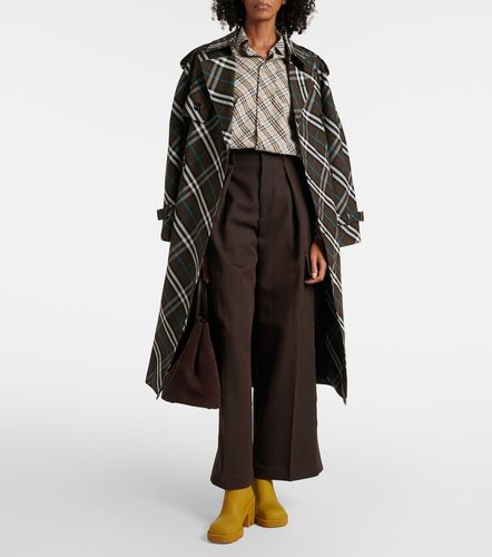 Jupe Check en coton - Burberry - Modalova
