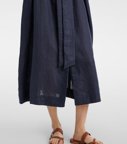 Asceno Robe midi Larnaca en lin - Asceno - Modalova