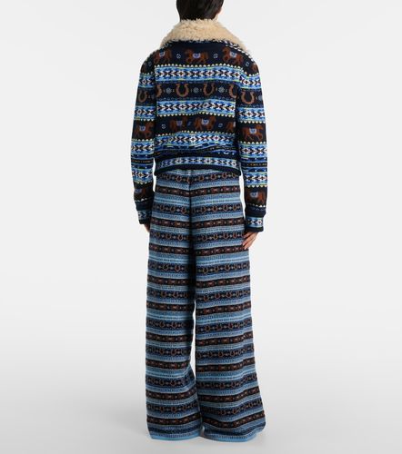Pantalon ample en laine vierge - Stella McCartney - Modalova