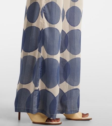 Pantalon ample à pois - Adriana Degreas - Modalova