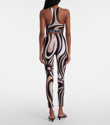 Pucci Brassière de sport imprimée - Pucci - Modalova