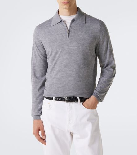 Polo en laine, soie et cachemire - Lardini - Modalova