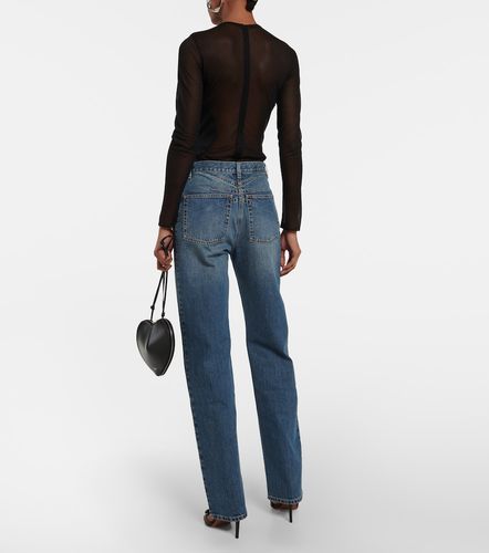 Alaïa Jean droit Lover à taille basse - Alaia - Modalova