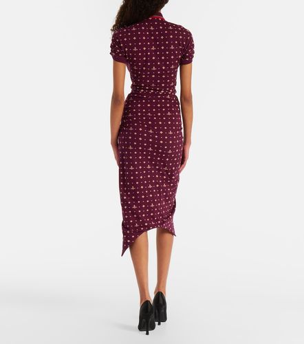 Robe midi Pulling imprimée en coton - Vivienne Westwood - Modalova