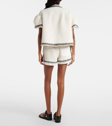 Sacai Short en bouclé - Sacai - Modalova