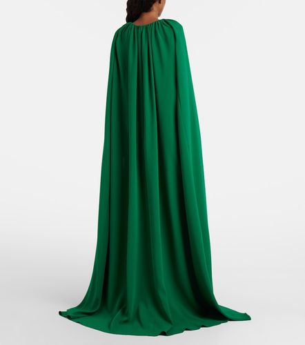 Cafetan Cyclamen en georgette de soie mélangée - Oscar de la Renta - Modalova