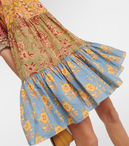Robe Junie en coton à fleurs - Zimmermann - Modalova