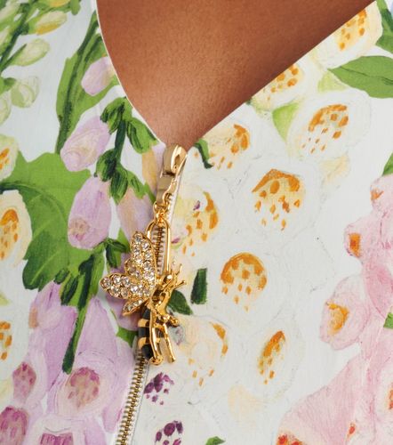 Robe de cocktail à fleurs - Oscar de la Renta - Modalova