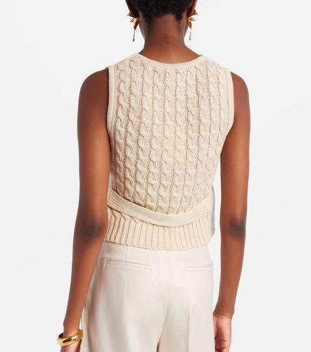 Gilet Calibri en lin à maille torsadée - Max Mara - Modalova