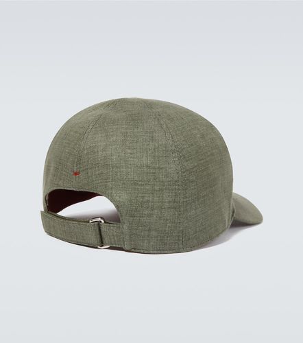 Loro Piana Chapeau en lin à logo - Loro Piana - Modalova