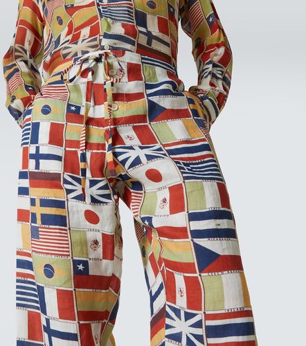 Pantalon droit International en lin - Bode - Modalova