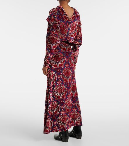 Rabanne Robe longue en jacquard - Rabanne - Modalova