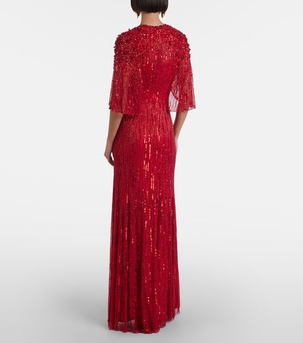 Robe longue Violetta à ornements - Jenny Packham - Modalova