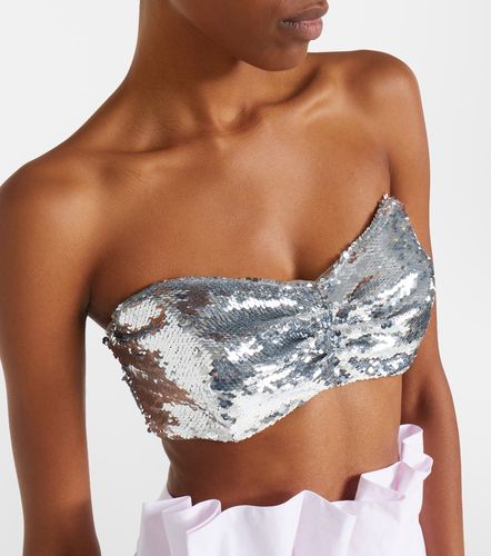 Simone Rocha Top bandeau à sequins - Simone Rocha - Modalova