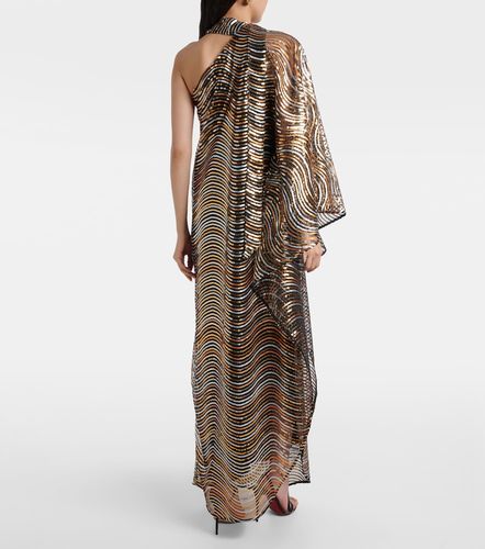 Robe asymétrique Glaum à sequins - Taller Marmo - Modalova