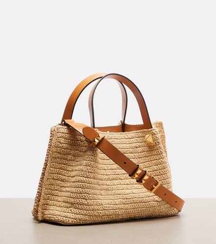 Cabas VLogo Small en raphia - Valentino Garavani - Modalova