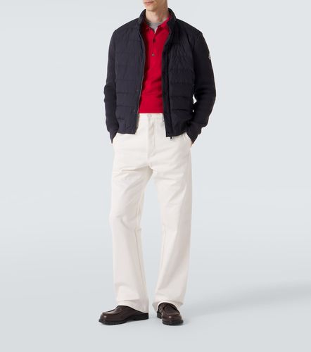 Moncler Cardigan en coton mélangé - Moncler - Modalova