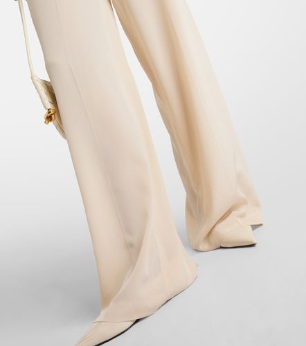 Pantalon ample à taille haute en soie - Joseph - Modalova