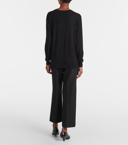 Pull en laine et soie mélangées - Toteme - Modalova