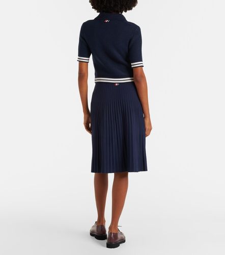 Jupe midi en laine mélangée - Thom Browne - Modalova
