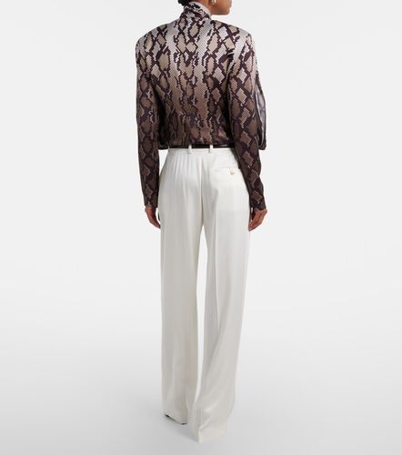 Pantalon ample en satin - Stella McCartney - Modalova