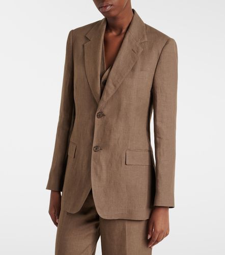 Blazer Marcy en lin - Ralph Lauren Collection - Modalova