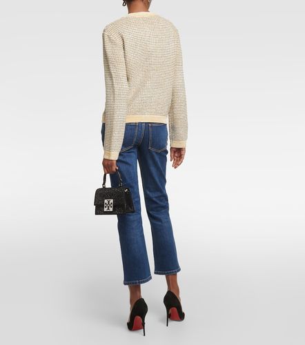 Tory Burch Cardigan Kendra rayé - Tory Burch - Modalova
