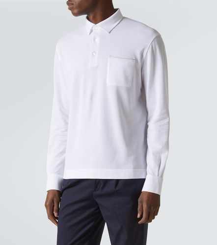 Zegna Polo en coton à logo - Zegna - Modalova