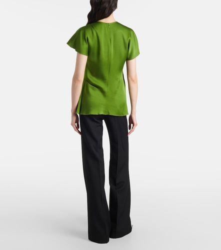 Victoria Beckham Top en satin - Victoria Beckham - Modalova