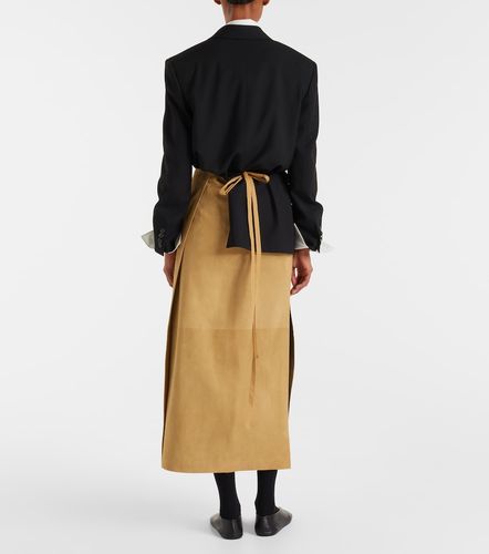 Jupe portefeuille Danas en daim - The Row - Modalova