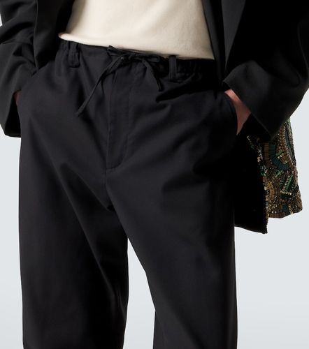 Pantalon droit en coton - Dries Van Noten - Modalova