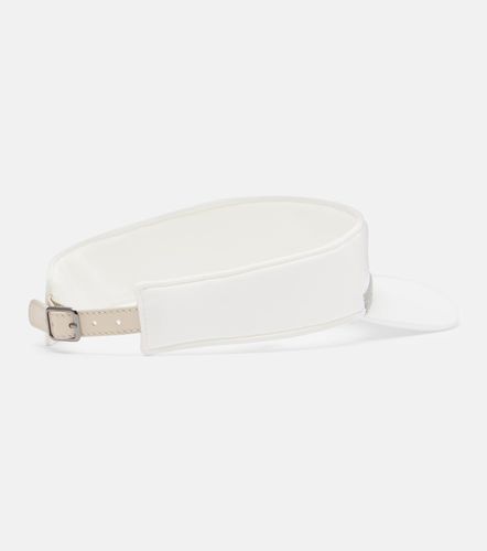 Visière Monili en cuir - Brunello Cucinelli - Modalova