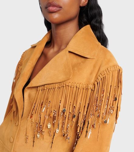 Veste Azra en daim à franges - Gabriela Hearst - Modalova