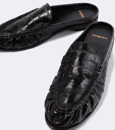 Mules Le Loafer en cuir - Saint Laurent - Modalova