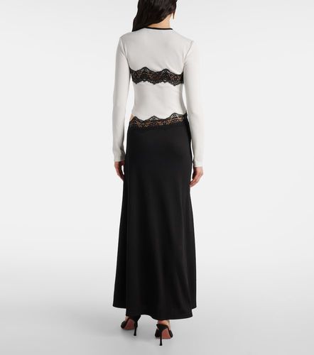 Robe longue à dentelle - Christopher Esber - Modalova