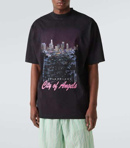 T-shirt imprimé en coton - Balenciaga - Modalova