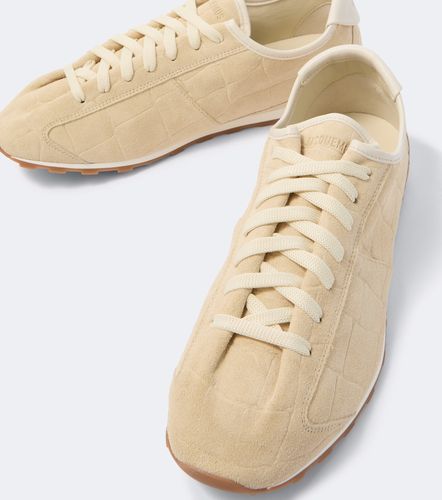 Baskets Tennis en daim façon croco - Jacquemus - Modalova