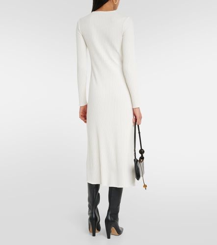 Vince Robe midi en coton mélangé - Vince - Modalova