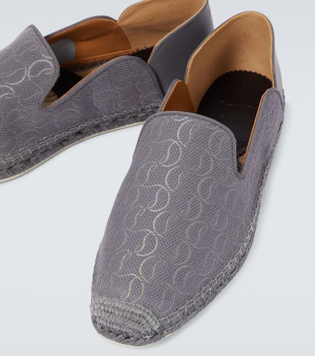 Espadrilles Espadon en jacquard à logo - Christian Louboutin - Modalova