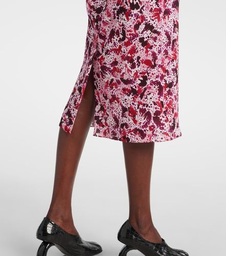 Jupe crayon à fleurs - Dries Van Noten - Modalova