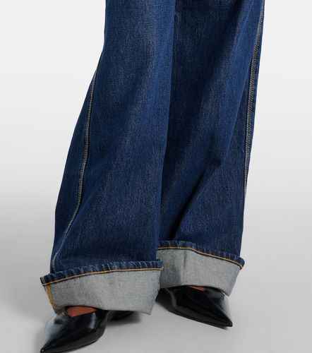 Jean ample The Cuffed Wide à taille haute - Frame - Modalova