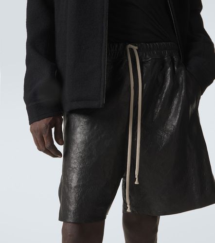 Rick Owens Bermuda en cuir - Rick Owens - Modalova
