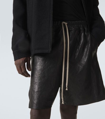 Rick Owens Bermuda en cuir - Rick Owens - Modalova