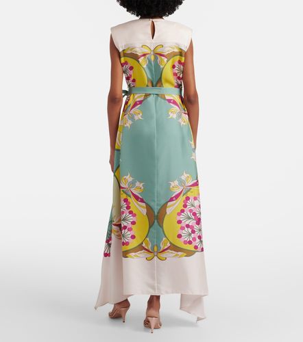 Robe midi San Carlo en soie - La DoubleJ - Modalova
