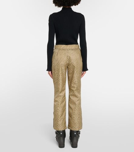 Pantalon de ski à imprimé logo - Yves Salomon - Modalova