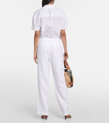 Pantalon droit Aurelia en lin - Asceno - Modalova