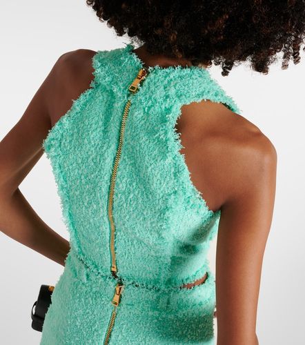 Balmain Top en tweed - Balmain - Modalova