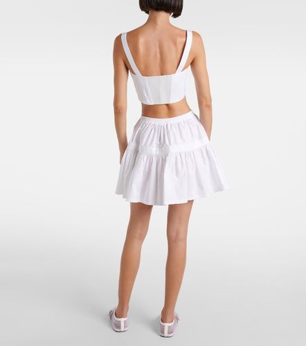 Alaïa Top raccourci en coton - Alaia - Modalova