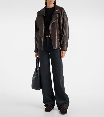Mocassins Le Loafer Cassandre en daim - Saint Laurent - Modalova
